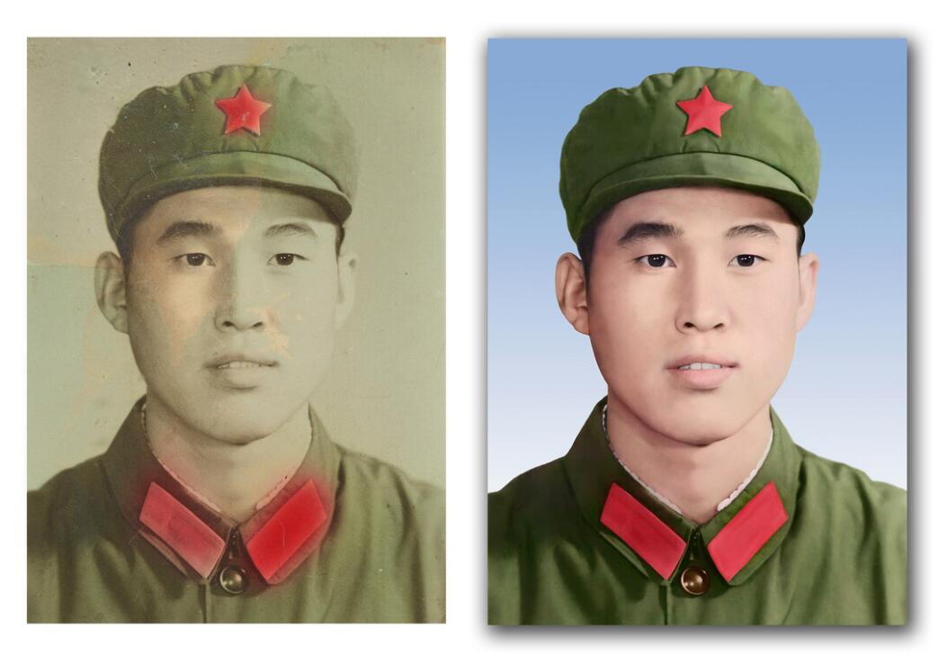 嘉积镇破损照片修复-18